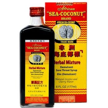 African Sea Coconut Herbal Mixture Cough Syrup 177ml