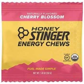 Honey Stinger Organic Energy Chews Cherry Blossom Sports Nutrition 50g Pack Of 12