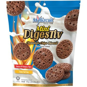 MyBizcuit Mini Digestive Chocolate Biscuit 120g