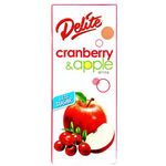 Delite Cranberry And Apple Drink 250ml