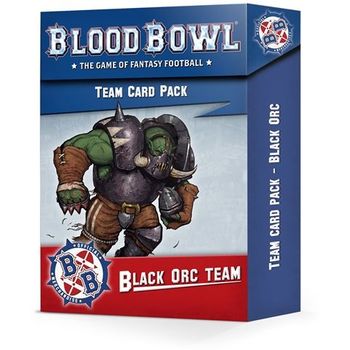 Games Workshop Blood Bowl: Black Orc Team Card Pack