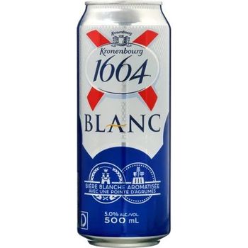 Kronenbourg 1664 Blanc Wheat Beer Can 500ml