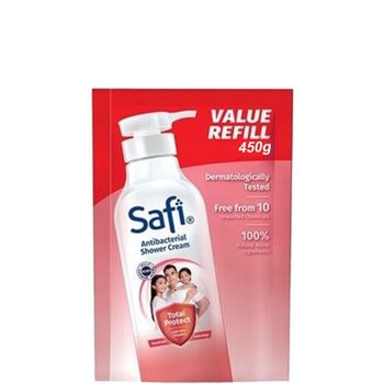 Krim Mandian Antibakteria Safi Total Protect Refill Pack 450g