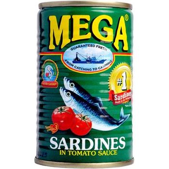 Mega Sardines In Tomato Sauce 155g