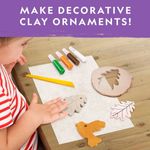 National Geographic Ornament Air Dry Clay Kit