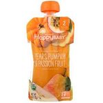 Happy Baby Organic Baby Food Stage 2, Pears Pumpkin & Passion Fruit, 4 Oz