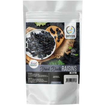 Sathva Dried Black Raisin 250g