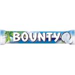 Bounty Coconut And Milk Chocolate Snack Bar Duo 57g