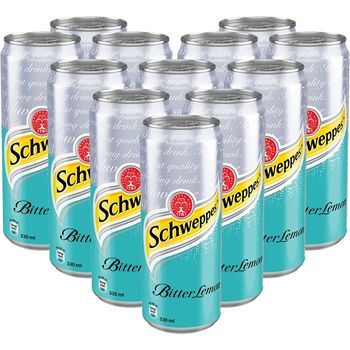 Schweppes Bitter Lemon Cans 12pcs 320ml