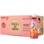 Pokka Ice Peach Tea 24 x 500ml