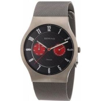 Bering Time Men's Slim Watch 11939-079 39mm Case | Titanium Collection | Stainless Steel Strap | Scratch-resistant Sapphire Crystal | Minimalistic Designed In Denmark