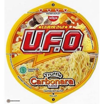 Nissin U.F.O. Truffle Carbonara Flavour Yakisoba 105g