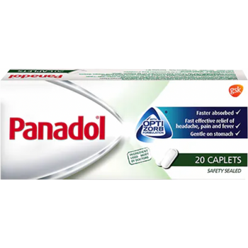 Panadol With Optizorb 20 Tablets