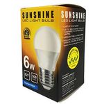 Sunshine Globe 6w LED Light Bulb
