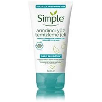 Simple Daily Skin Detox Purifying Facial Wash 150ml