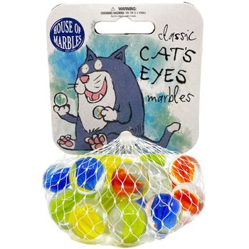 House of Marbles Cats Eyes Net Bag Of Marbles