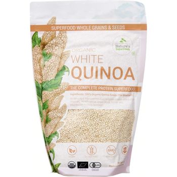 Nature's Superfoods Organic White Quinoa Seeds 500g
