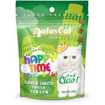 Aatas Cat Happy Time Ciao Tuna And Shrimp Flavour Cat Treat 60g