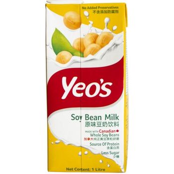 Yeo's Soya Bean Less Sugar 1l