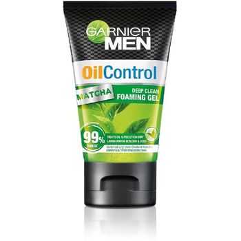 Garnier Men Turbolight Oil Control Matcha Foaming Gel 100ml