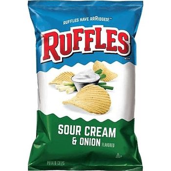 Ruffles Sour Cream And Onion Potato Chips 170g