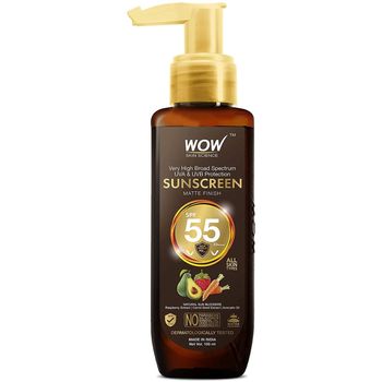 Wow Skin Science Matte Finish Spf 55 100ml