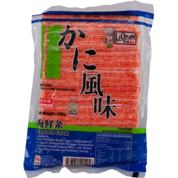 Li Chuan Seafood Sticks 250g