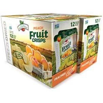 Brothers All Natural Fruit Crisps Yellow Peach 8g