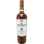 Macallan 18 Year Single Cask Sherry Oak 700ml Wgift Box
