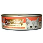 Daily Delight Jelly Skipjack Tuna with Carrot Can Cat Food 80g x 48