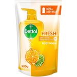 Dettol Body Wash Refill Fresh Yuzu Citrus 850g