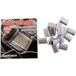 SureCatch Aluminium Crimping Connector Sleeves 15 X 50mm For Fishing Wireline