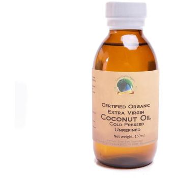 Green Earth Organic Extra Virgin Unrefined Cold Press Coconut Oil 125ml