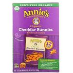 Annie's Homegrown Organic Bunny Cracker Snack Pack Cheddar 28g