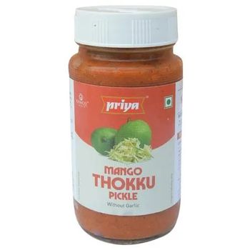 Priya Pickle Mango Thokku Without Garlic 300g