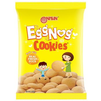 Nissin Eggnog Cookies 130g