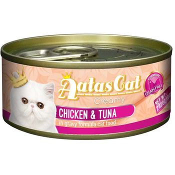 Aatas Cat Creamy Chicken And Tuna 80g