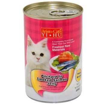 Aristo Cats Cat Canned Food Pilchard In Smoked Salmon Jelly 400g