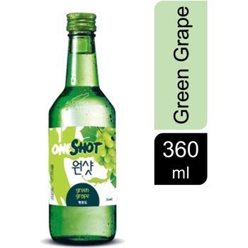 Oneshot Green Grape Soju Pint