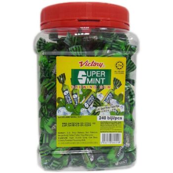 Victory GumSuper Mint 240pcs