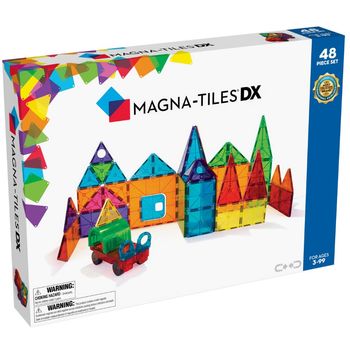 Magna-Tiles Clear Colors 48pcs