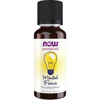 Now Foods Mental Focus Oil Blend 30ml