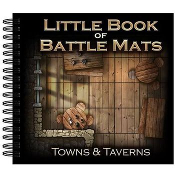 Loke Games Little Book of Battle Mats: Towns & Taverns Edition