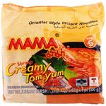 Mama Oriental Style Instant Noodles Shrimp Tom Yum Creamy 5 x 70g