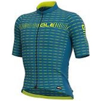 Ale Cycling Graphics Prr Green Road Men Short Sleeve Jersey blue Large