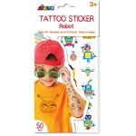 Avenir Tattoo Sticker Robot