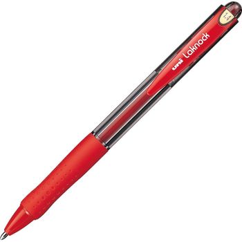 Uni-Ball Laknock Retractable Pen Red 1.4mm