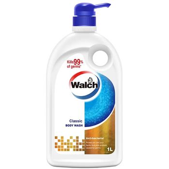 Walch Classic Antibacterial Body Wash 1L