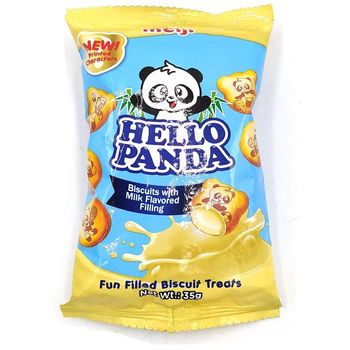 Meiji Hello Panda Strawberry Biscuits 35g