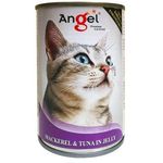 Angel Cat Canned Food Mackerel And Tuna In Jelly 400g